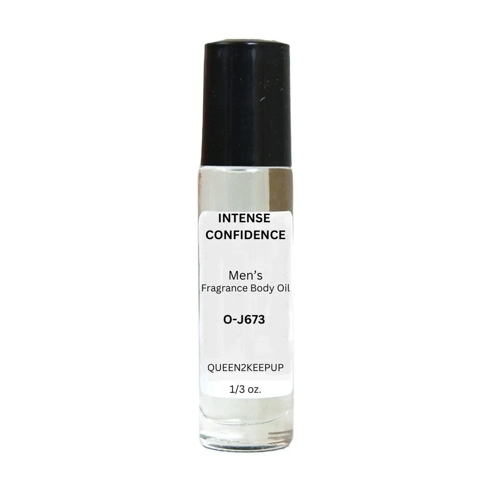 Intense Confidence (Men) Body Oil 10 ml Fragrance All Natural 1/3 oz Roll-On